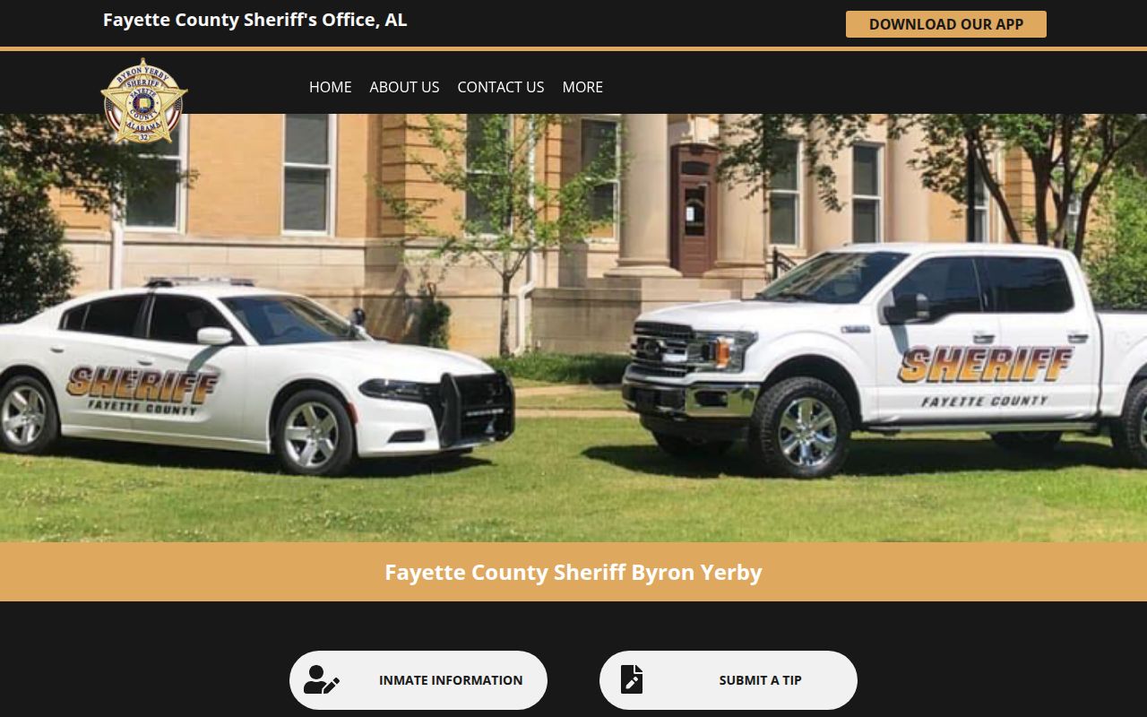 Fayette County Sheriff's Office homepage