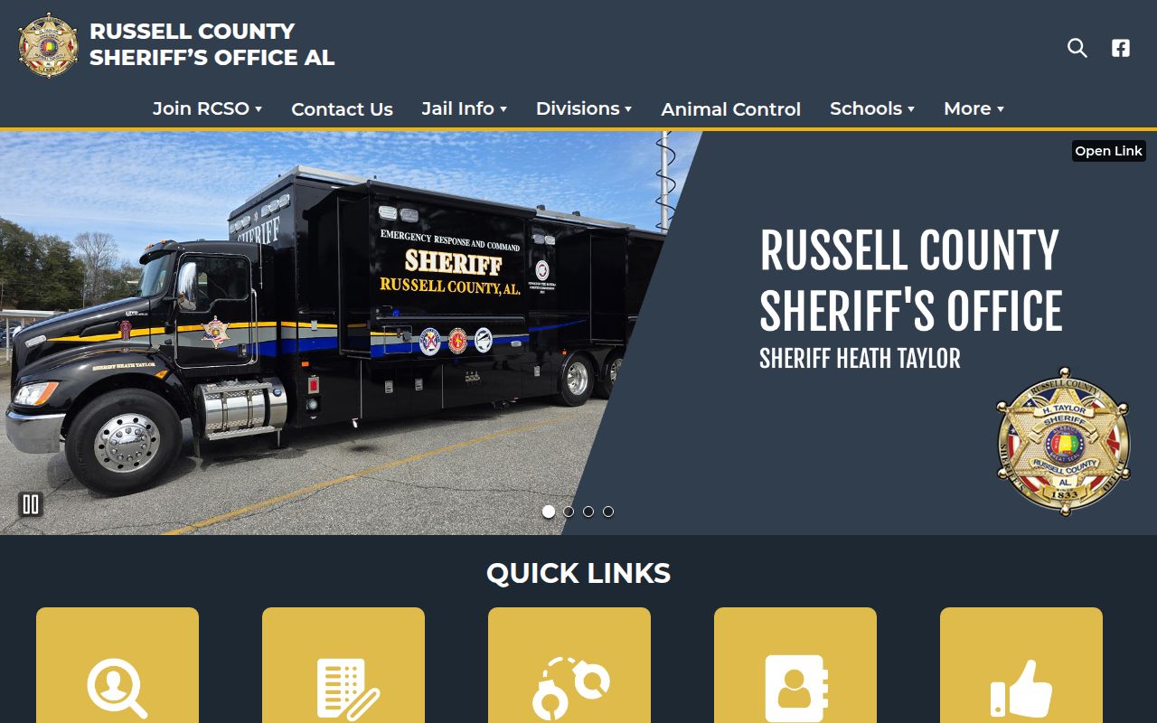 Russell County Sheriff's Office Homepage