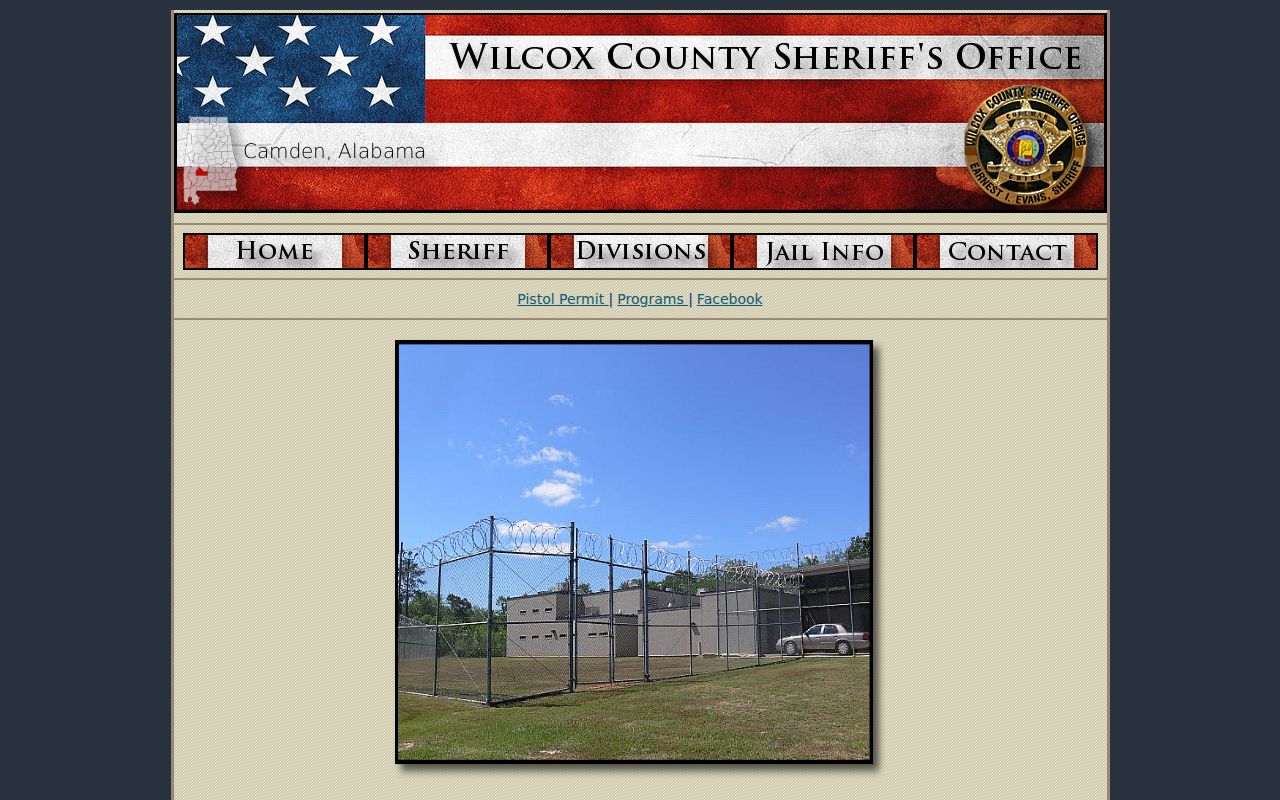Wilcox County Jail Info Page